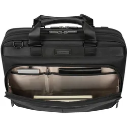 Targus HARDWARE 15.6" Mobile Elite Topload Black (16", Universal), Notebooktasche, Schwarz