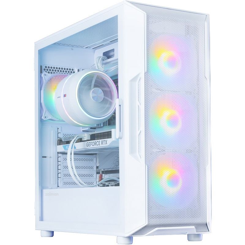 Zalman i3 NEO V2 Midi Tower ohne Netzteil weiss