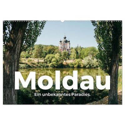 Moldau - Ein unbekanntes Paradies. (Wandkalender 2027 DIN A2 quer), CALVENDO Monatskalender
