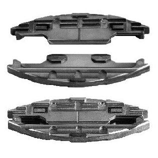 Knapp Verbindungssystem Typ METALL (Eckverbinder, 250 Stk.) (K026)