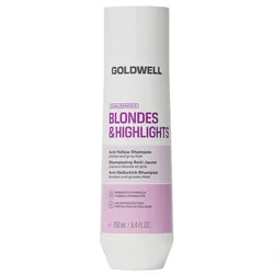 250ml Goldwell Dualsenses Blondes & Highlights Anti-Gelbstich Shampoo