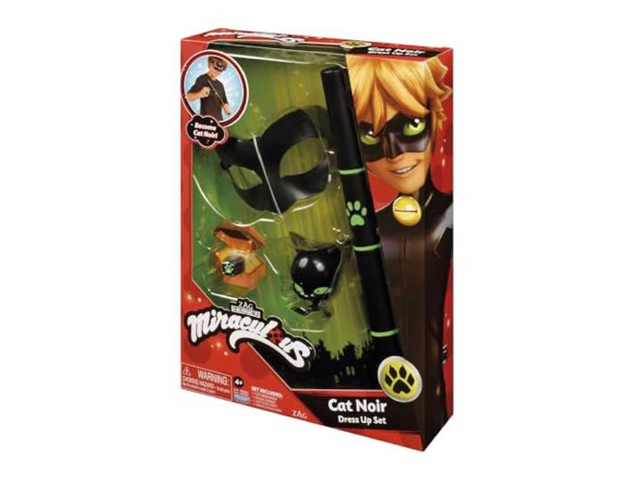 Miraculous: Tales of Ladybug & Cat Noir - ROLLENSPELSET VOOR HELDEN - CAT NOIR