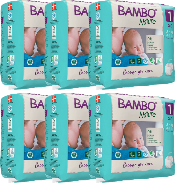 Bambo Nature 1 Pack 6x22 unidades