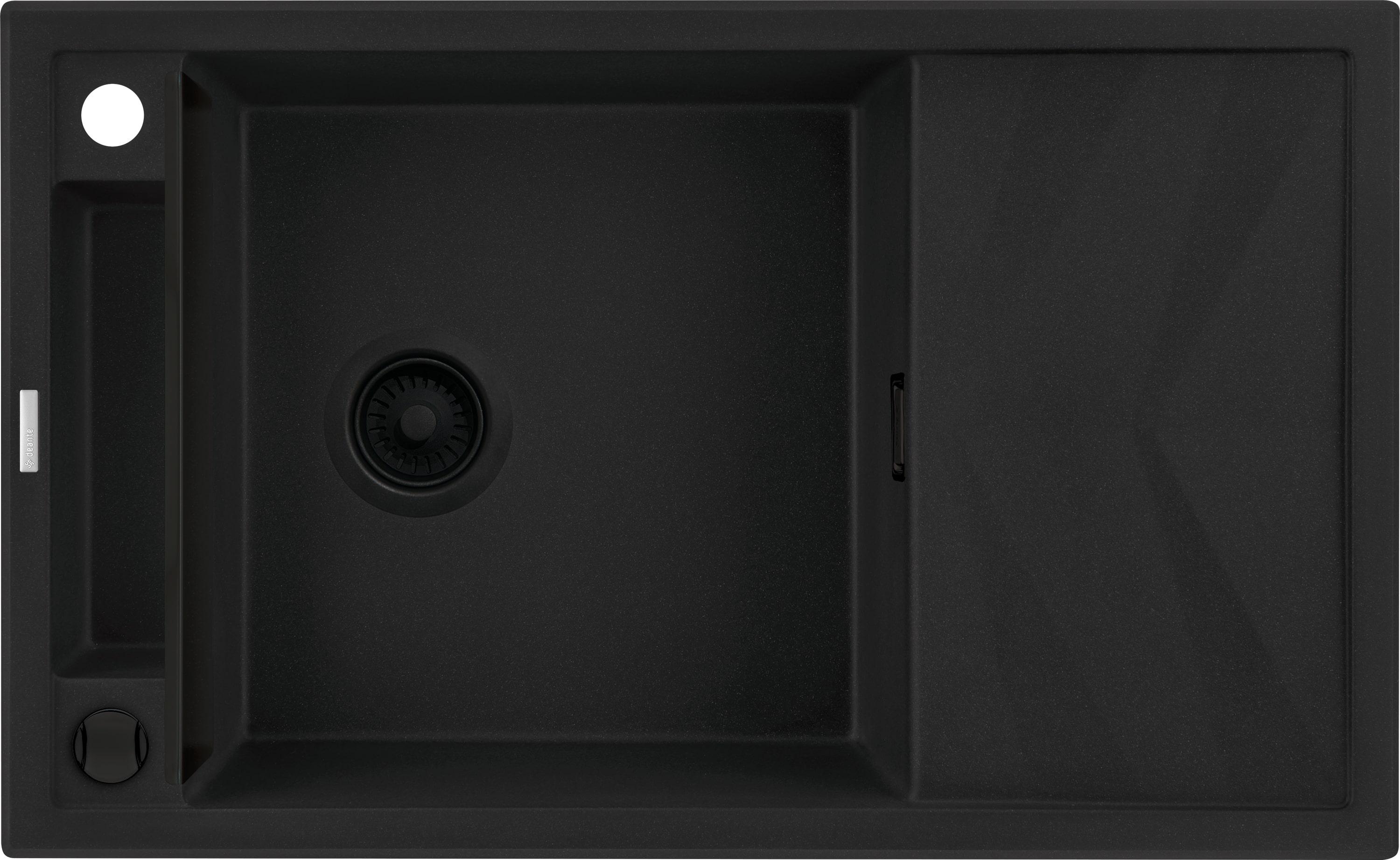 1-bowl magnetic granite sink with drainer
