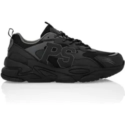 PLEIN SPORT Low-Top-Sneaker, Größe 46 in Schwarz 0202