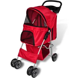 vidaXL Hamener (Hund, Katze, Faltbar), Tiertransport