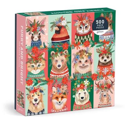 Furry and Bright 500 Piece Puzzle