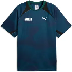 Puma, Herren, Sportshirt, Grafik T-Shirt (XL), Blau
