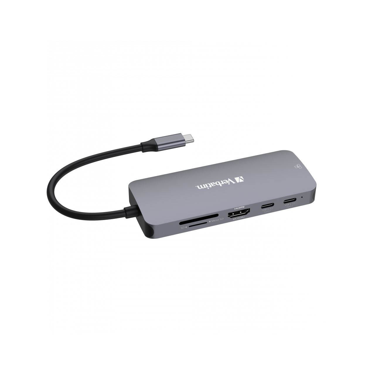 Verbatim USB-C Pro Multiport-Hub mit 9 Anschlüssen CMH-09