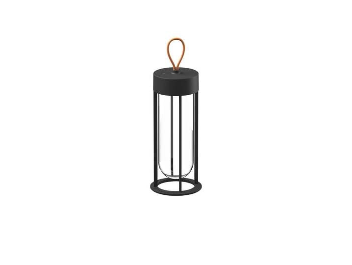 Flos Architectural FLOS In Vitro Unplugged LED-Leuchte schwarz 2700K Unplugged, dimmbar, schwarz, Aluminium, Design