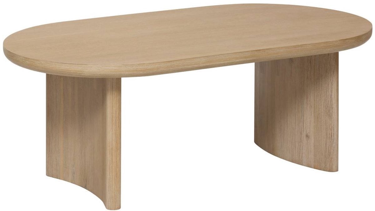 Ovale salontafel van acaciahout LOUSADA van Atmosphera Createur d'Interieur