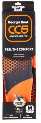 Georgia Boot Comfort Core 5 Orthotic Footbed - M Orange Footwear Accessories