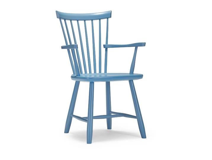 Stolab Lilla Åland Armlehnstuhl Dämmerungsblau (Birke)