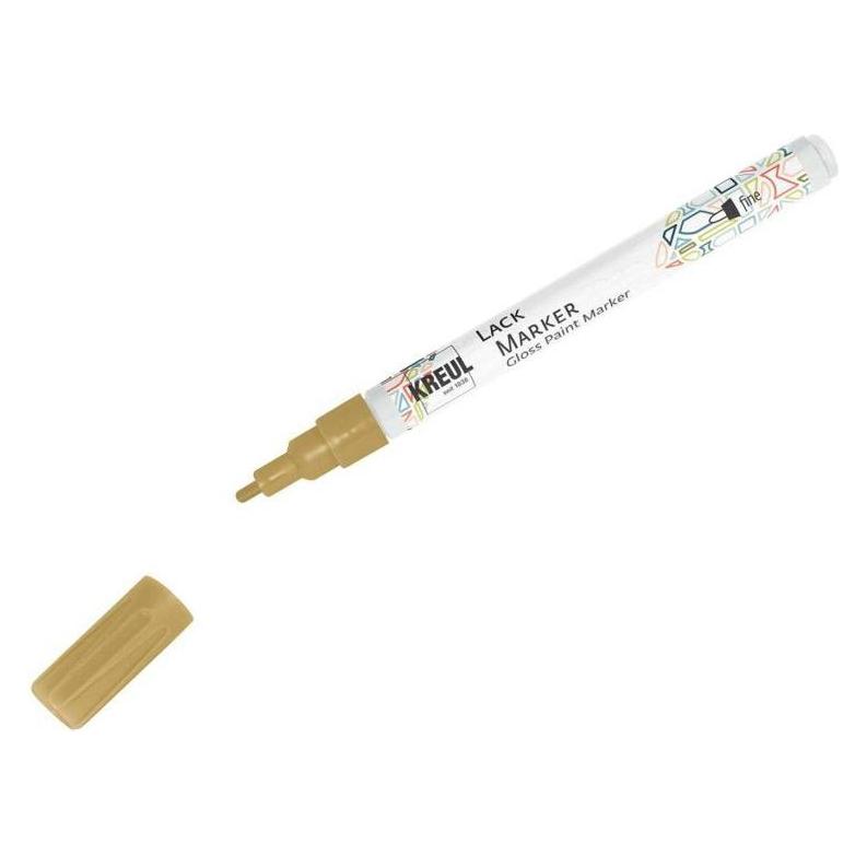 Kreul Lackmarker "Gloss Paint Marker", fine, gold (1x) (47220)