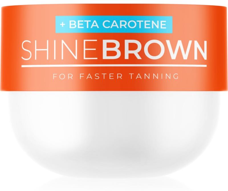 BYROKKO Shine Brown Beta Carotene Sonnencreme mit Betakarotin 210 ml