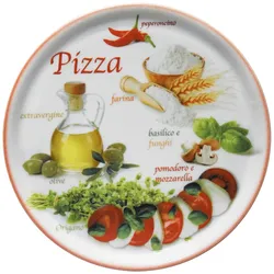 Pizzateller Napoli Pizzafoods rot 31cm - 04019#ZP2