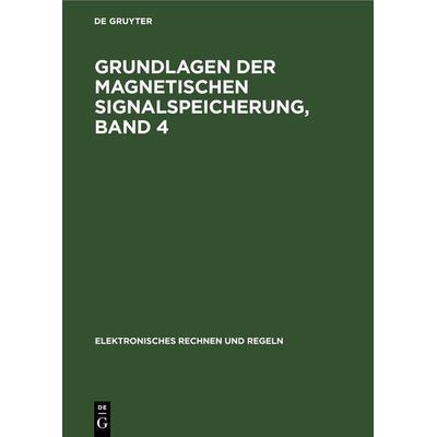 Digitalbandspeicher. Transportwerke für die digitale Datenspeicherung auf Magnetband, Gebundene Ausgabe von , De Gruyter, 978-3-11-254125-8