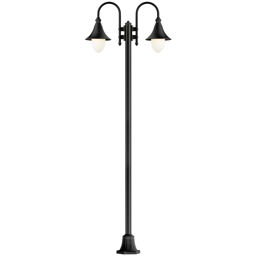 LCD Kandelaber 248cm schwarz 1077 8033239350235