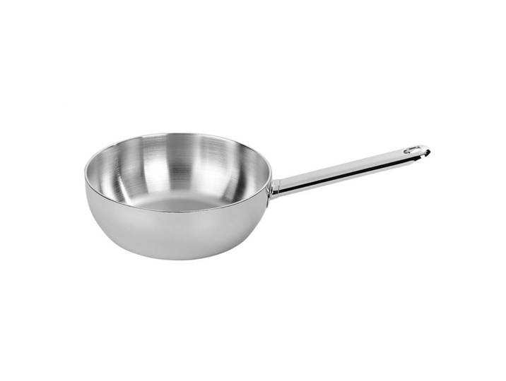 Diverse Sauteuse Apollo Edelstahl 18/10 Edelstahl D 16 cm Elektroherd/Gasherd/Induktionsherd
