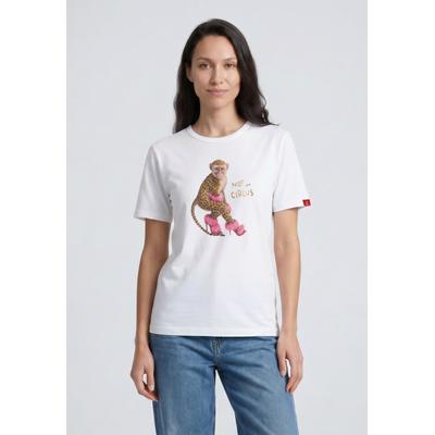 T-Shirt FRIEDA & FREDDIES "Frieda & Freddies T-Shirt", Damen, Gr. 38, weiß (all weiß), 100% Baumwolle, Shirts T-Shirt
