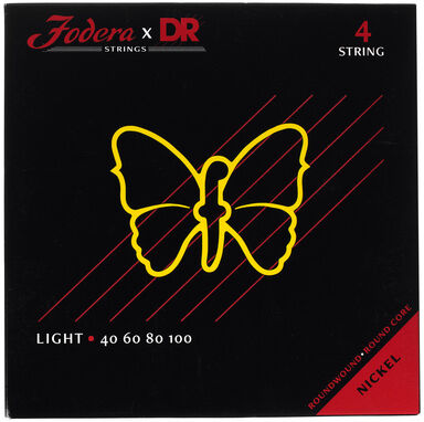 Fodera x DR 4-String Set Light Nickel