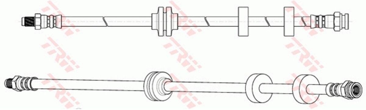 Bremsschlauch TRW PHB646