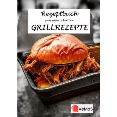 Rezeptbuch zum selber schreiben. / Rezeptbuch zu selber schreiben - Grillrezepte Motiv Pulled Pork im Brötchen, Taschenbuch von Marc Schommertz,