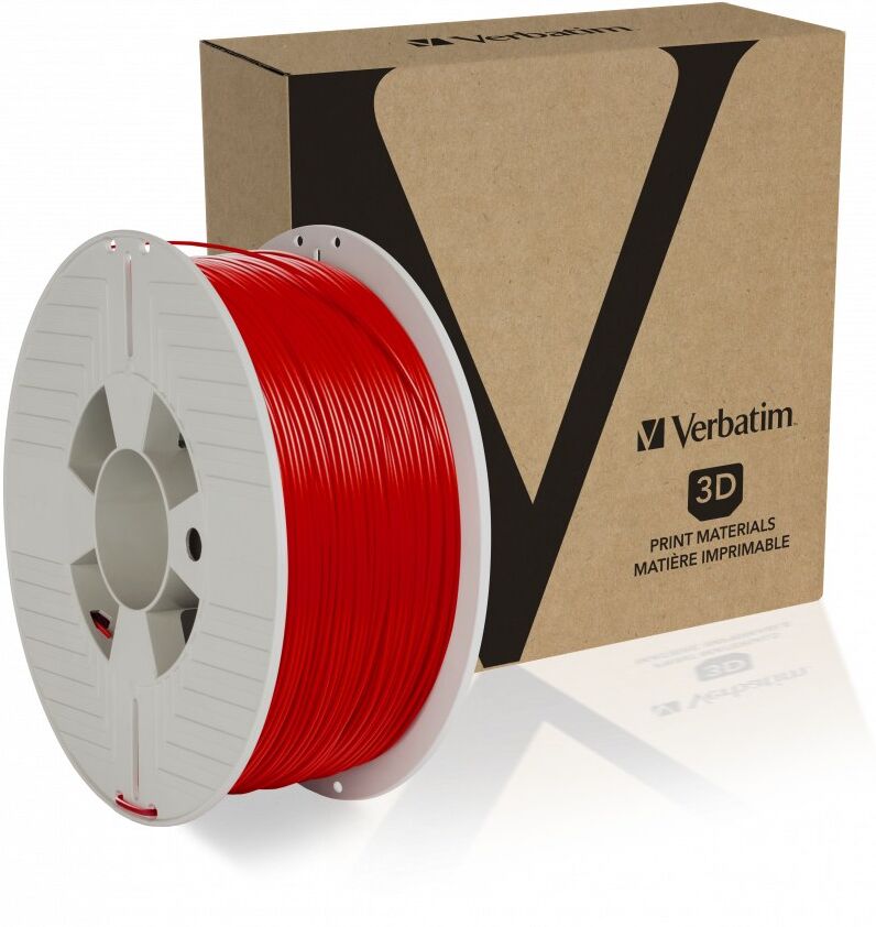 Verbatim 55320 3D printing material Polylactic acid (PLA) Red 1 kg