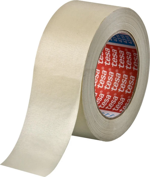 tesa CURVES Kreppband braun 50,0 mm x 50,0 m 1 Rolle