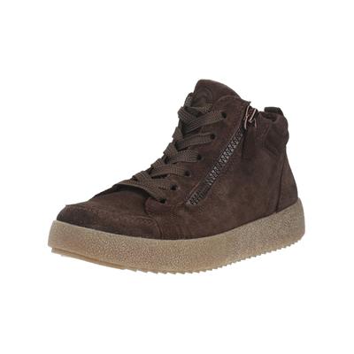 Sneaker ARA "Ara Sneaker Veloursleder", Damen, Gr. 39, braun, Veloursleder, Schuhe Sneaker