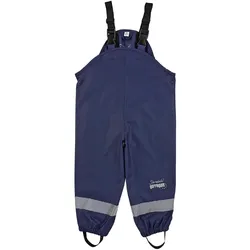Sterntaler Regenhose mit Trägern, blau, 92