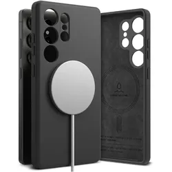 Ringke Silicone Case (Samsung Galaxy S25 Ultra), Smartphone Hülle, Schwarz