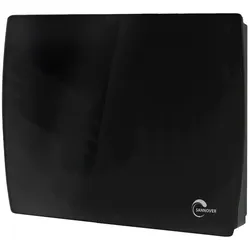 Elektrischer Wandheizkörper aus Glas Sorimo NF 1000 W Schwarz Sannover