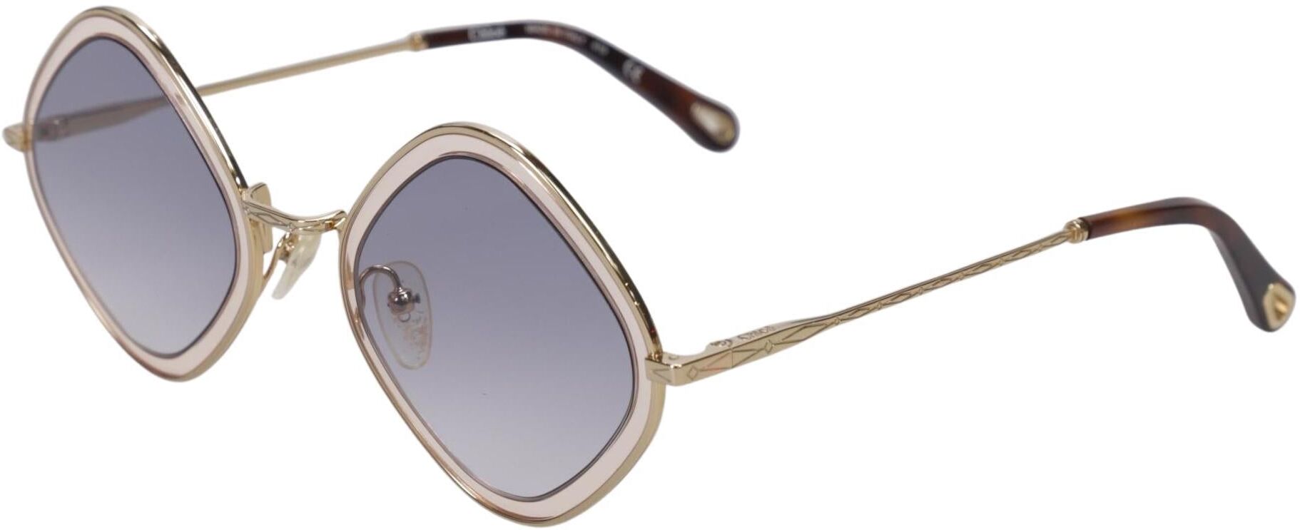 Chloe Damen Sonnenbrille, Gold - Second Hand