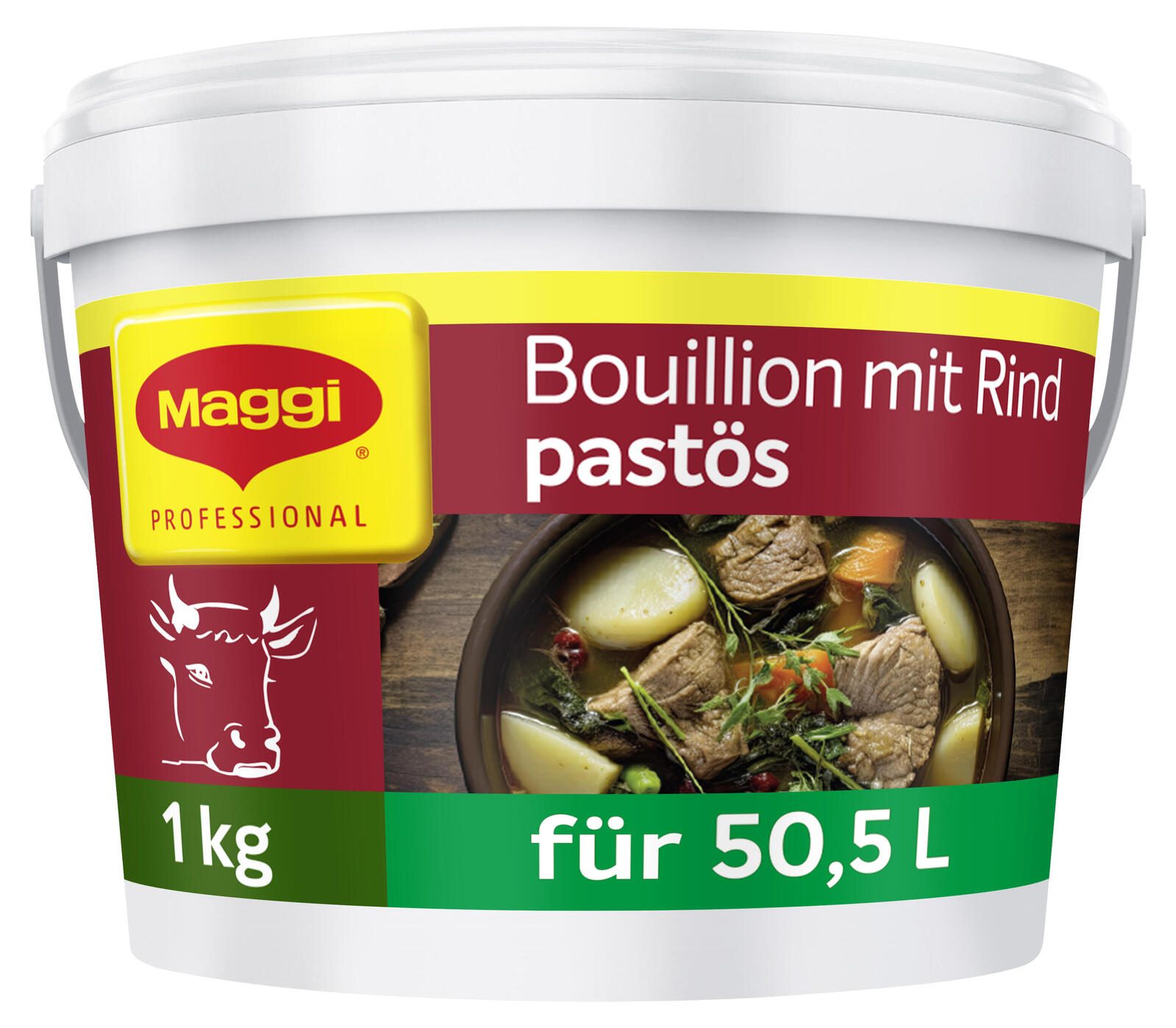 Maggi® Bouillon mit Rind pastös 1,0 kg 12588140