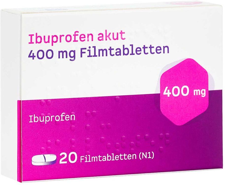 Ibuprofen Akut 400 Mg Filmtabletten