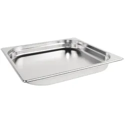 Vogue GN-Behälter Edelstahl 4cm GN2/3