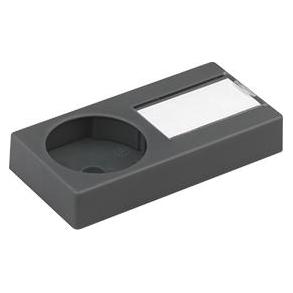 Eldat RT28-ACC-01-23P Klingelknopf-Gehäuse komplett anthrazit für Tastsender RT28 (RT28-ACC-01-23P)
