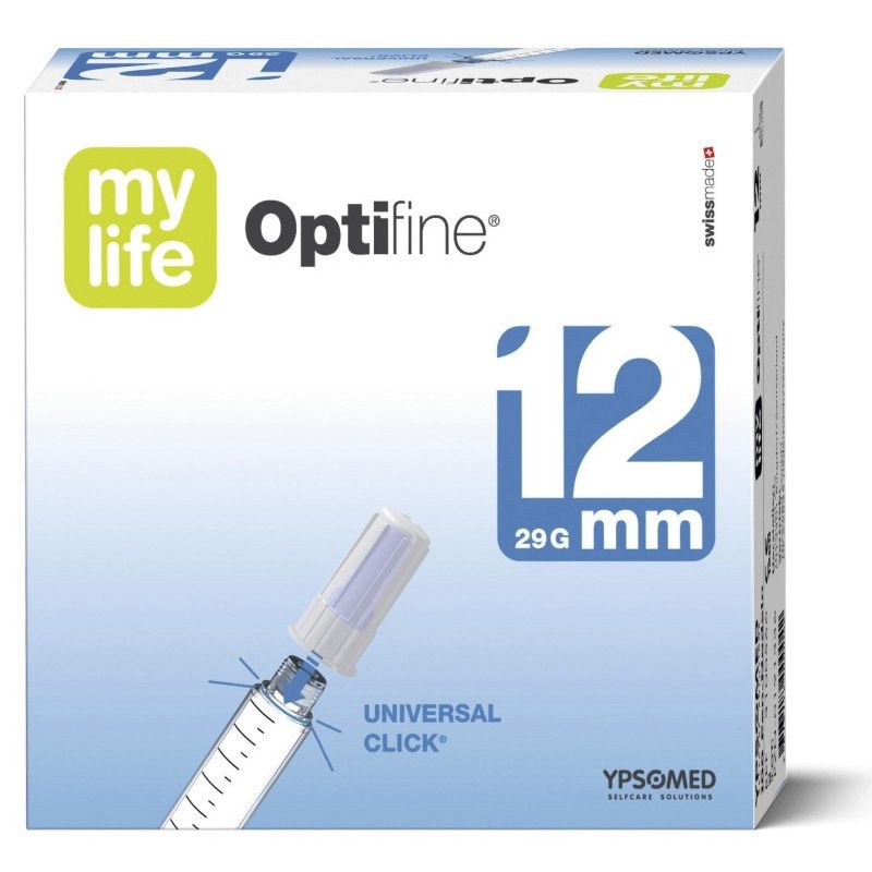 Mylife Optifine Pen-Nadeln 12 mm 100 St Kanüle
