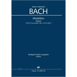 Sämtliche Motetten (mit Bc), Fachbücher von Johann Sebastian Bach