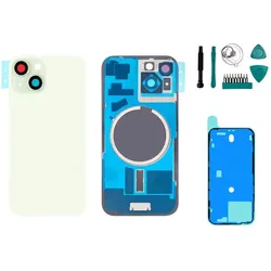 Kaputt.de iPhone 15 Backcover Grün - Set (Apple iPhone 15), Mobilgerät Ersatzteile, Grün