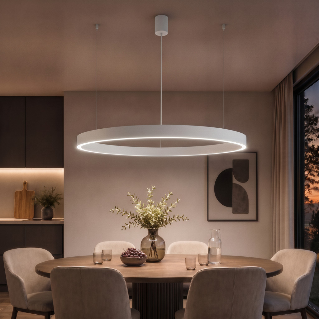 Lyora Hanglamp Motif wit Ø 100cm