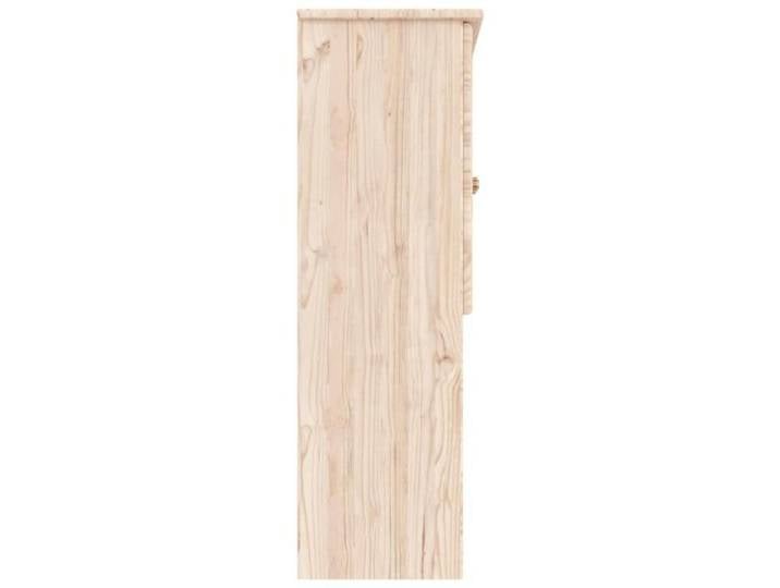 Moderne Armoire rangement Dessus de commode - Design attrayant - ALTA 77x30x92 cm - bois massif de pin LL49