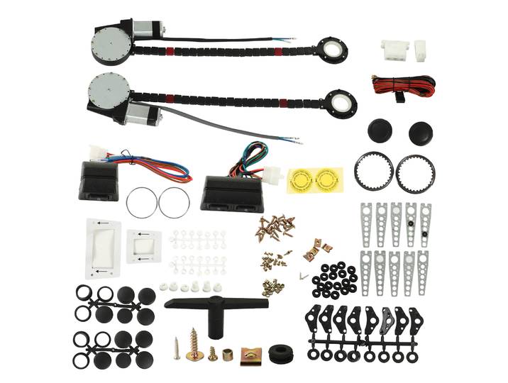Kit de conversion de lève-vitre électrique Sochi, alimentation SFP, universel, 2 portes, 514-plus, camions, camionnettes, SUV, 12V