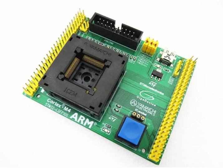 Support de programmation et de test pour circuits intégrés STM32F407 GD32F103 STM32F415 LQFP100