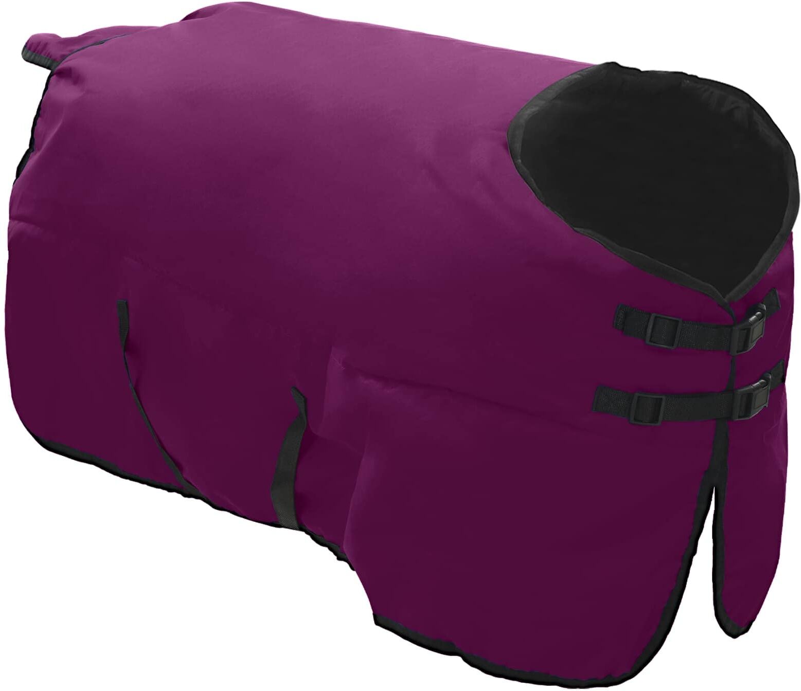 vidaXL Couverture Équine Violet complet 135 cm Polyester