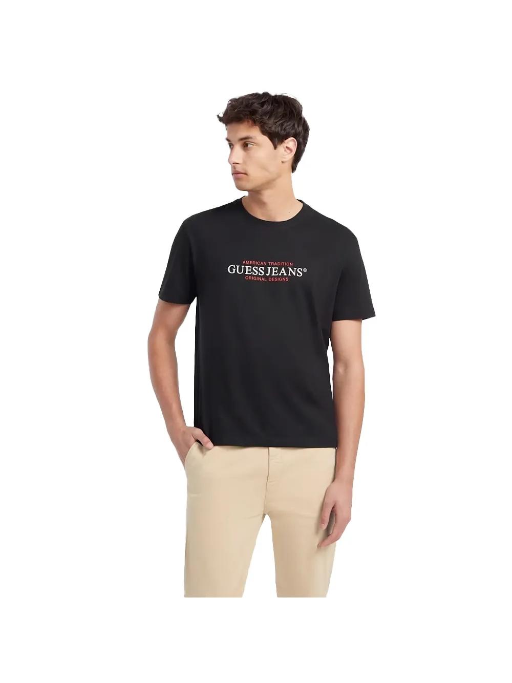 Guess heren T-shirt in originele Amerikaanse stijl