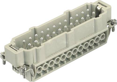 HARTING Han 24E Stifteinsatz (M) Schraubanschluss, 24-polig+PE 500V, 16A - 1Stück