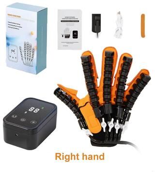 Inspired Finds Intelligent Hand Rehabilitation Robot Gloves For Stroke Recovery Finger Therapy And Mobility Training black Right Hand m