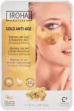 Iroha Nature Máscara de Olhos Anti Idade Gold Anti Age 2 x 8 ml
